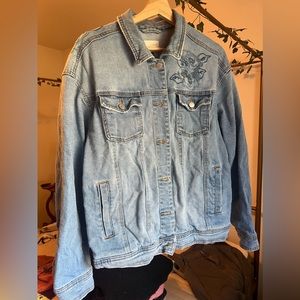 Embroidered Denim Jacket